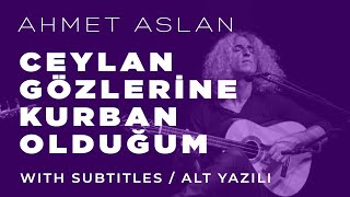 Ahmet Aslan – Ceylan Gözlerine Kurban Olduğum  2016 Concert Recording [upl. by Donoho]