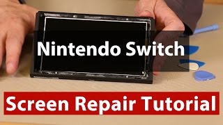 Nintendo Switch Screen Replacement  LCD amp Digitizer Replacement [upl. by Lrae]