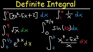 Definite Integral Calculus Examples Integration  Basic Introduction Practice Problems [upl. by Materse]