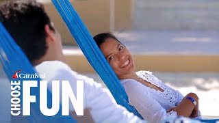 All Inclusive Beach Resort Getaway in Yucatan Progreso Mexico  Carnival Cruise Line [upl. by Ermin]