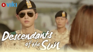 Descendants of the Sun  EP3  Song Joong Ki Comes Out Of Airplane To Greet Song Hye Kyo Eng Sub [upl. by Etnor]