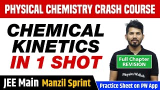 CHEMICAL KINETICS in One Shot  Full Chapter Revision  Class 12  JEE Main [upl. by Etteiram]