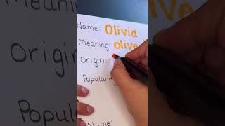 Name ASMR  Olivia  Blissfully Satisfying [upl. by Yves422]