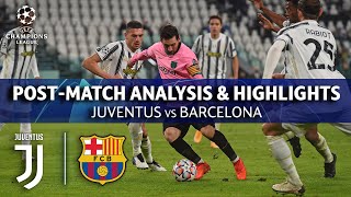 Juventus vs Barcelona Post Match Analysis amp Highlights  UCL on CBS Sports [upl. by Buskirk]