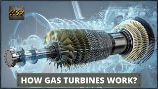 How Gas Turbines Work Detailed Video [upl. by Ibbor864]