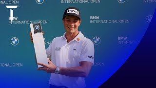 Viktor Hovlands first European Tour win  Final round highlights  2021 BMW International Open [upl. by Yrot161]