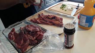 How to Marinade Carne Asada the simple way [upl. by Braeunig]