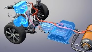 How Fuel Cell Vehicles Work – CES 2015 [upl. by Moorish]