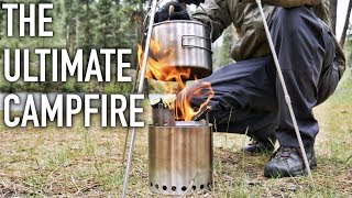 Solo Stove Campfire Review amp Bison Chili 4K [upl. by Alcine912]