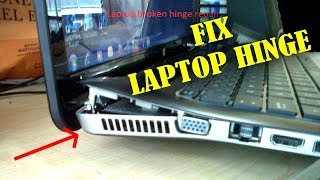 How to FIX LAPTOP HINGE in Just 10 Minutes  EASY TUTORIAL [upl. by Alia]