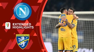 Napoli vs Frosinone Extended Highlights  Coppa Italia  CBS Sports Golazo [upl. by Nicolle]