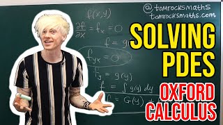 Oxford Calculus Solving Simple PDEs [upl. by Schalles363]