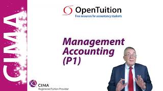 Introduction to CIMA P1 Management Accounting [upl. by Eoz]