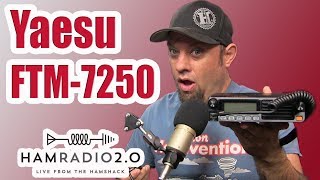 Yaesu FTM7250DR System Fusion Mobile Radio Review [upl. by Edelson]