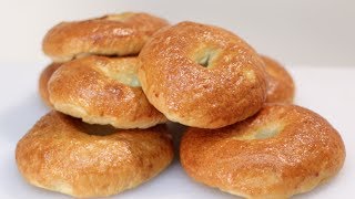 How to Make Bagels  Easy Homemade From Scratch Bagel Recipe [upl. by Farkas]