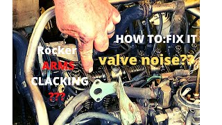 Rocker Arm Noise How to fix it [upl. by Aihsetel276]