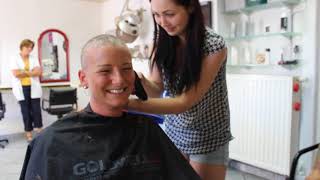 Lange Haare abrasieren  Headshave  F Cancer [upl. by Seldon580]