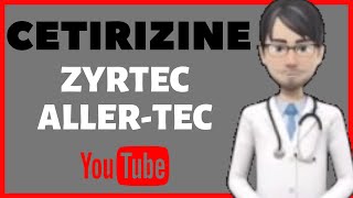 💊What is CETIRIZINE Dosage uses warnings side effects of hydrochloride tablets ZYRTEC💊 [upl. by Ainomar965]