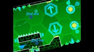 How to beat Hexagon Force GG  Geometry dash [upl. by Arbrab]