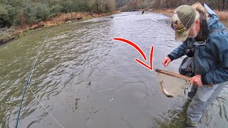 Fly Fishing For Trout  Broken Bow Oklahoma [upl. by Yenhoj704]