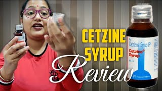 Cetirizine syrup Review Zyrtec syrup  Cetirizine hydrochloride syrup  cetirizine syrup for babies [upl. by Fidela]