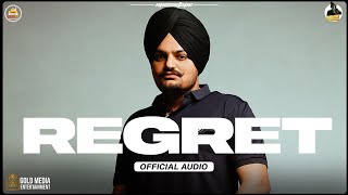 Regret Official Audio Sidhu Moose Wala  The Kidd  Latest Punjabi Songs 2021 [upl. by Rialb]