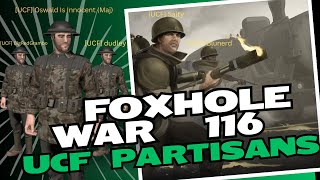 Foxhole War 116 Oswalds first sortie [upl. by Enaelem]