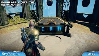 God of War  All Nornir Chests Locations Guide amp How to Open Them Nornir Chest Walkthrough [upl. by Morrill443]