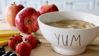 Homemade Applesauce Recipe no added sugar [upl. by Duong777]