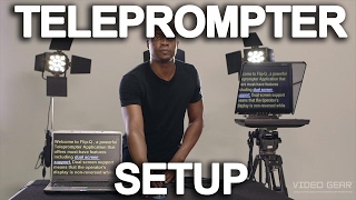 Teleprompter Setup and Usage Tutorials [upl. by Bradley539]