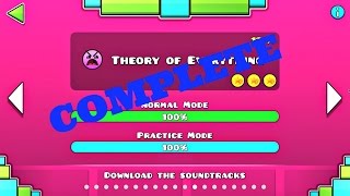 Geometry Dash 4  Theory of Everything All Coins [upl. by Erotavlas]