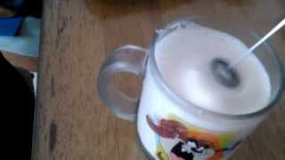 Aerolatte Review Frothing Cold Milk In Under 1 Minute [upl. by Zola]