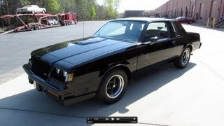 1987 Buick Grand National Regal TType Turbo Start Up Exhaust and In Depth Review [upl. by Leakcim551]