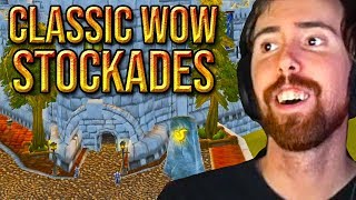 Asmongold FIRST Stockades Dungeon Clear  Classic WoW [upl. by Rhona]