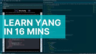 Learn YANG Full Tutorial for Beginners Yet Another Next Generation [upl. by Akcirret]